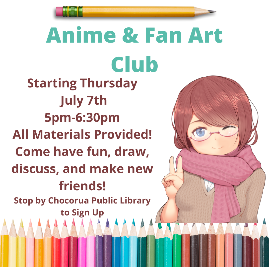 Anime and Fan Art Club (Instagram Post) programs and events