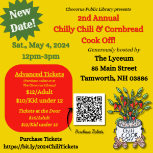Chili Cook Off event May 4
