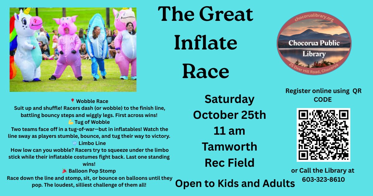 Great Inflate Race, Kids Fun Run, Fall Festivals