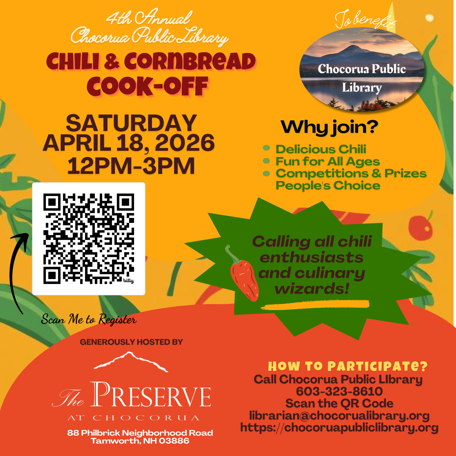 Chili Cook-Off Contestants